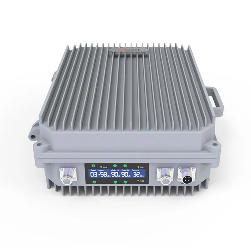 a grey electronic device with a digital display